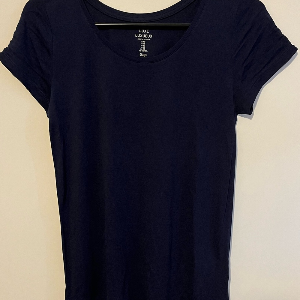 Gap Luxe Navy Women's Top